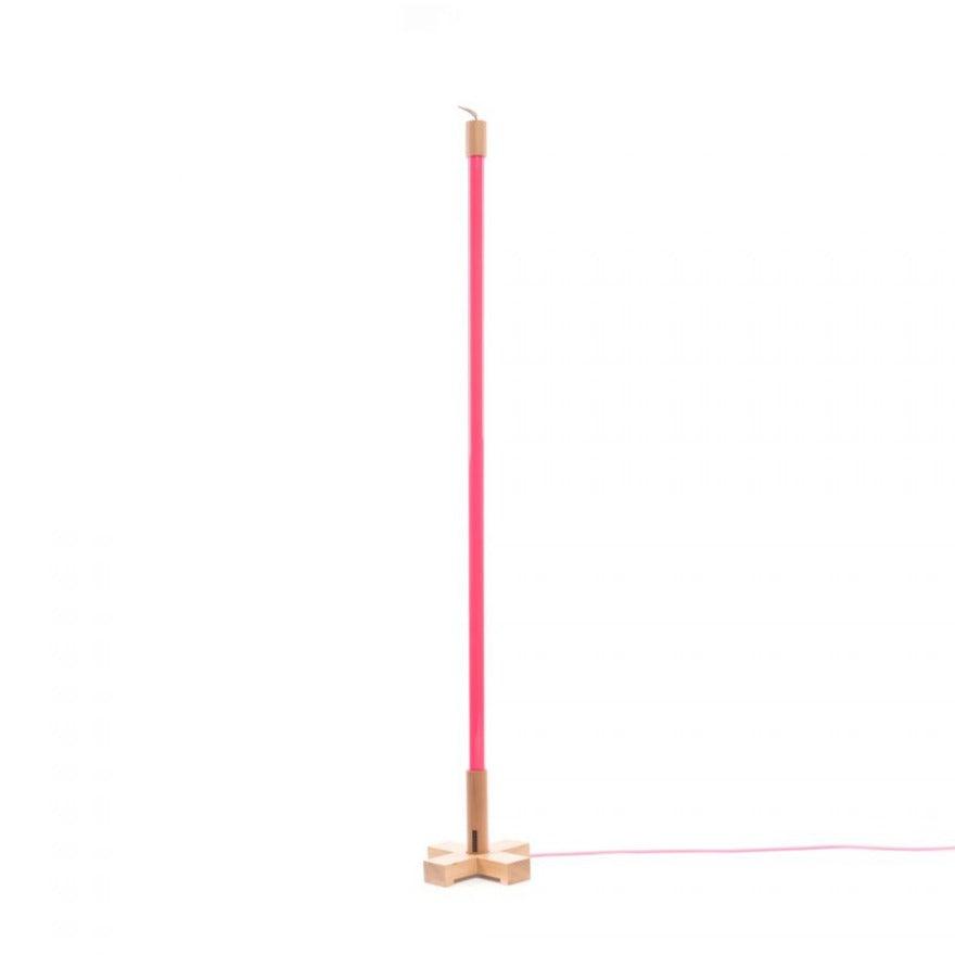 LED LINEA lamp pink - Eye on Design