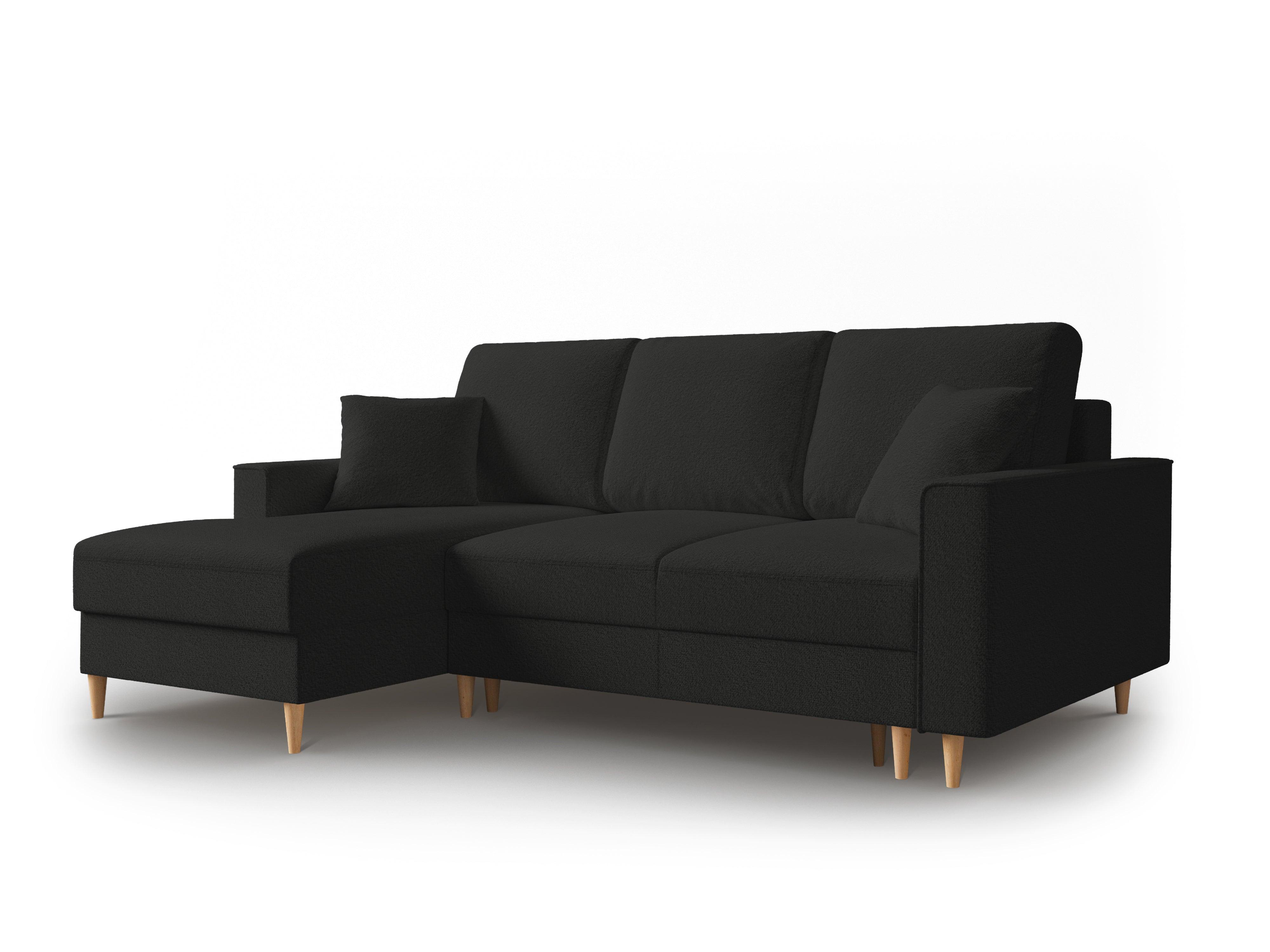 Boucle Left Corner Sofa With Bed Function And Box, "Cartadera", 4 Seats, 225x147x90
Made in Europe, Mazzini Sofas, Eye on Design