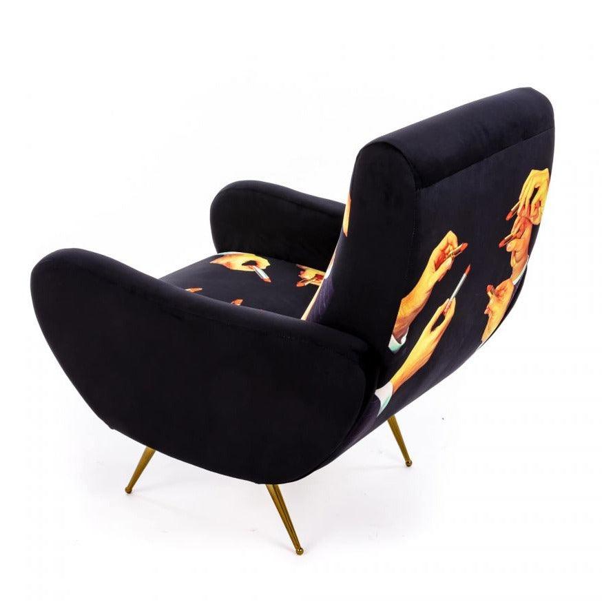 LIPSTICKS armchair black - Eye on Design