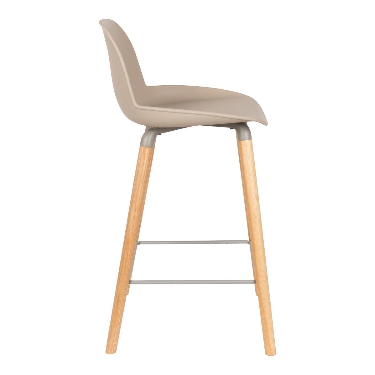 Low bar stool ALBERT KUIP taupe - Eye on Design