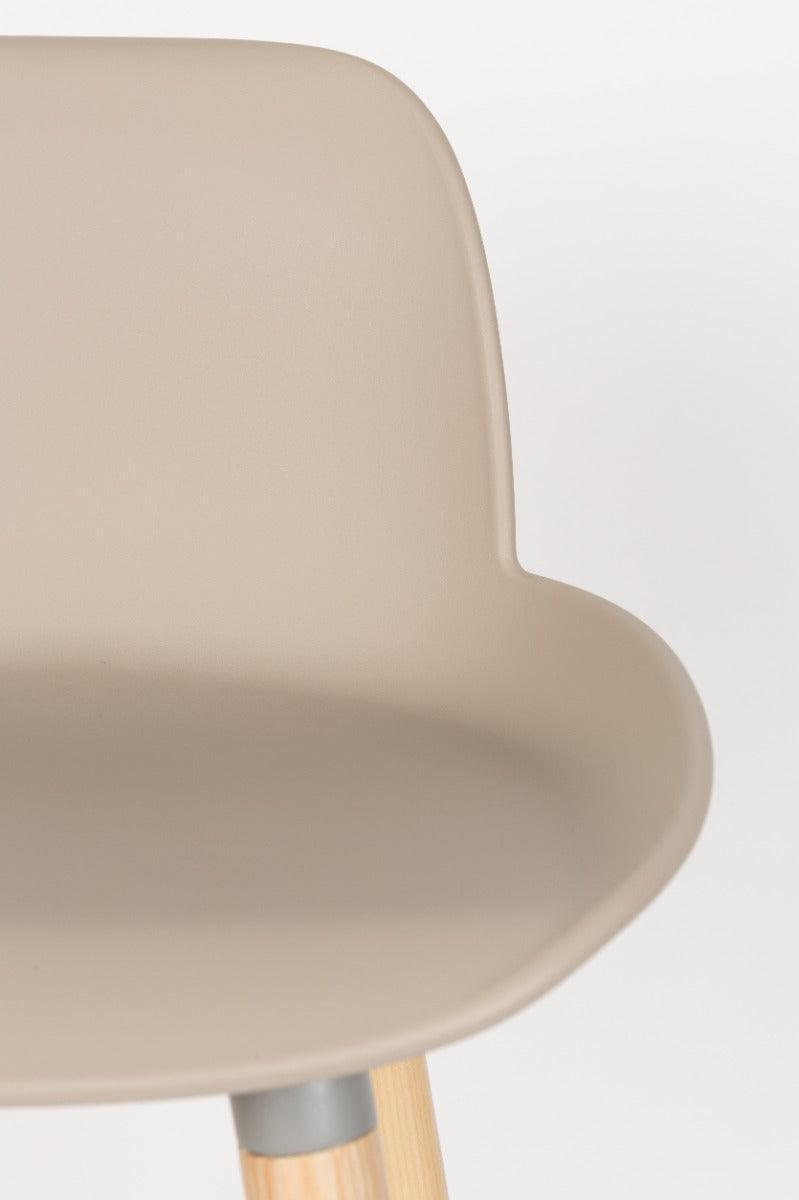 Low bar stool ALBERT KUIP taupe - Eye on Design