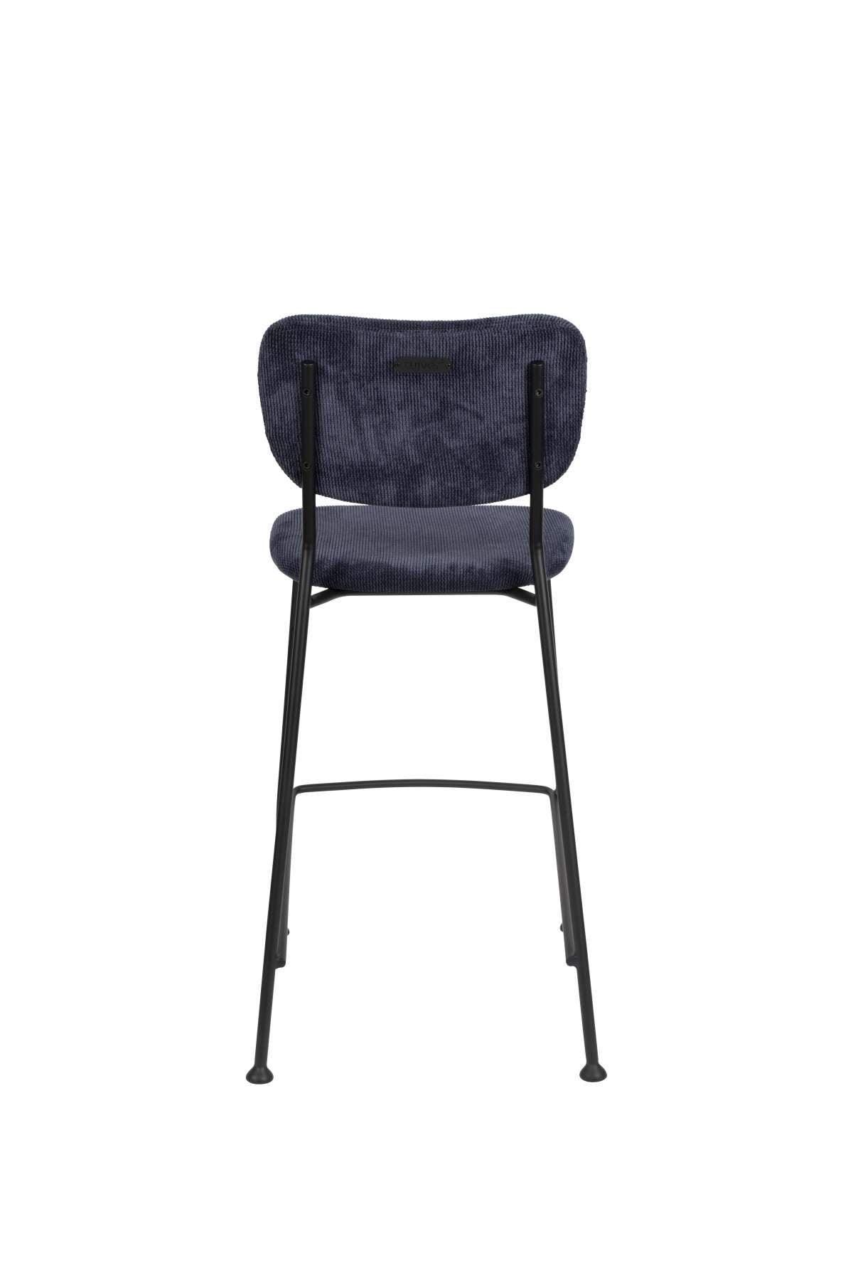 Low hocker BENSON navy blue, Zuiver, Eye on Design