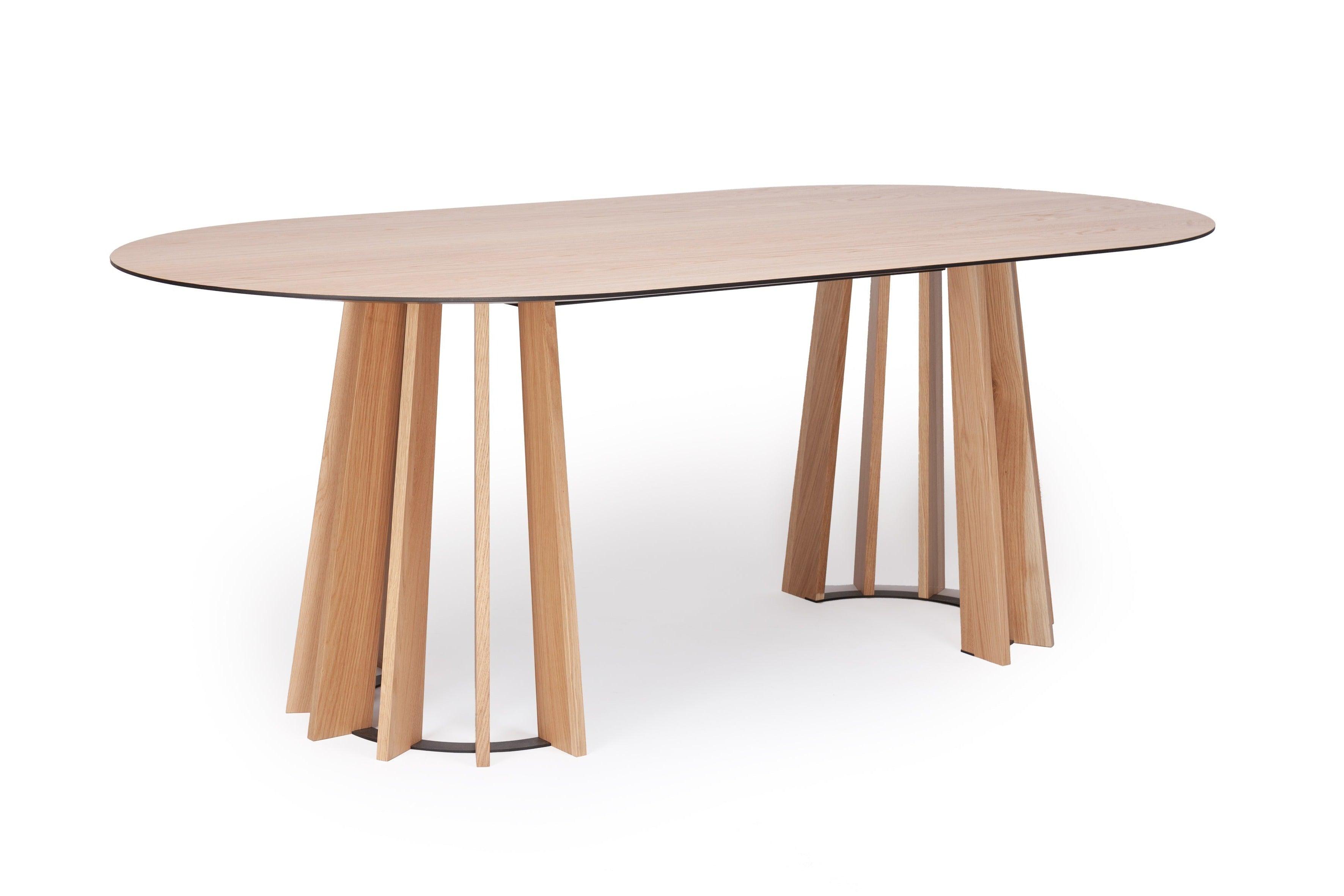 LUND OVAL table natural oak - Eye on Design