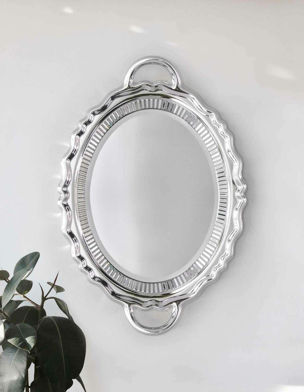 Lustro PLATEAU srebrny Qeeboo    Eye on Design