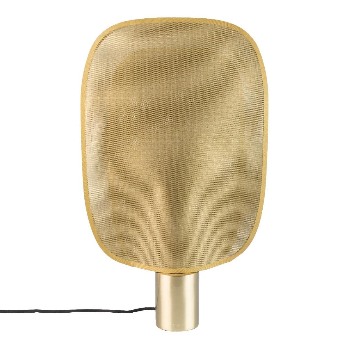 Mai table lamp is a unique proposition that, when turned on, creates an amazing effect, shiny light. Without turning on, it can also be a very interesting decorative object, it resembles a sculpture. Made of the highest quality plastic with an iron base, it will perfectly complement the modern interior of the bedroom, as well as a minimalist living room. Any place that needs coziness will like this headlight.