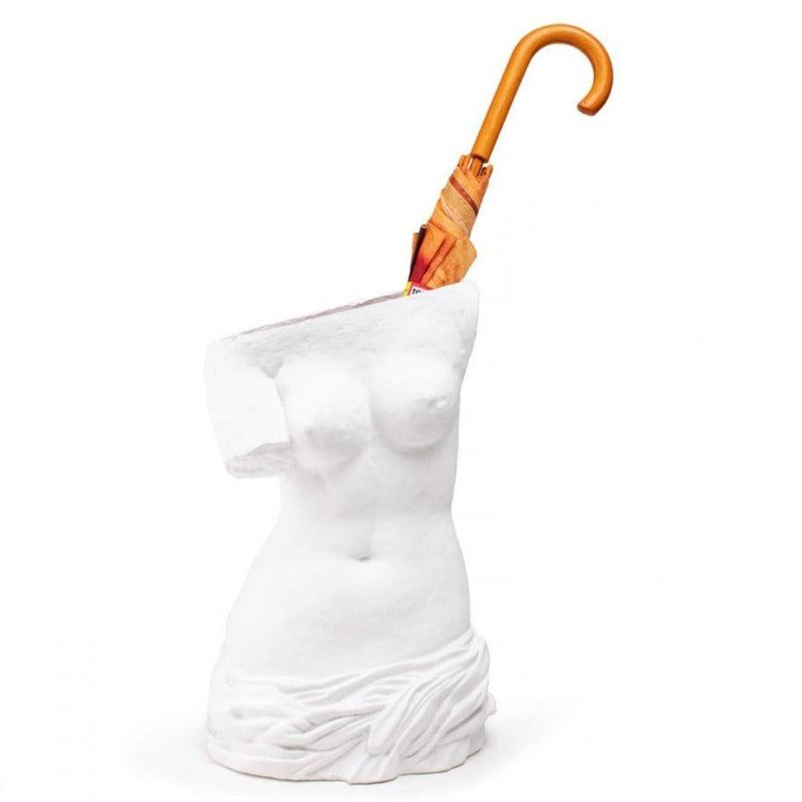 MILO umbrella stand white - Eye on Design