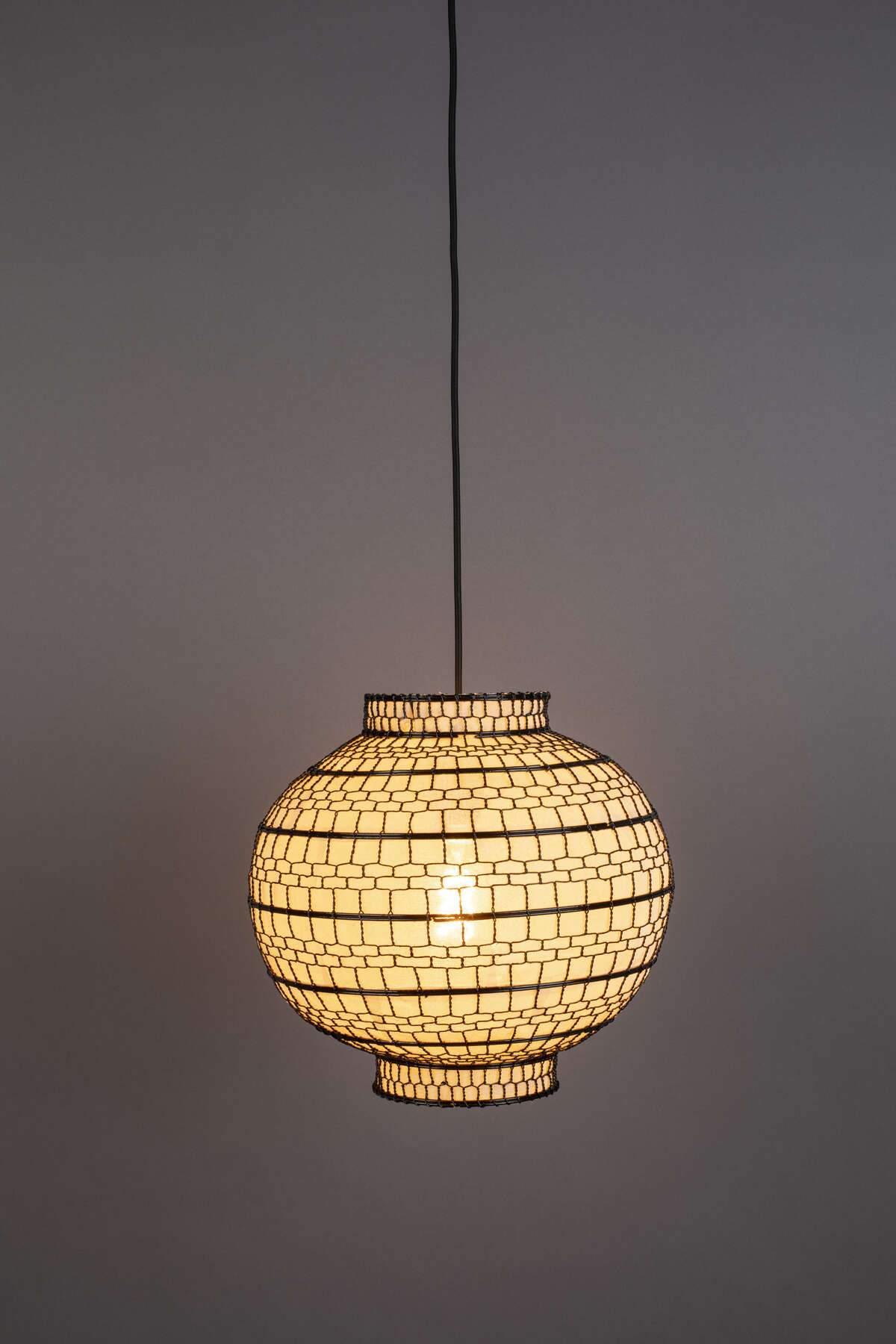 MING round pendant lamp 35, Dutchbone, Eye on Design