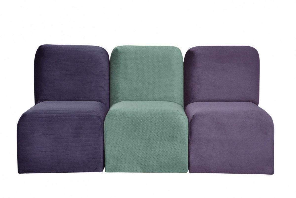 Modular sofa SIME purple - Eye on Design