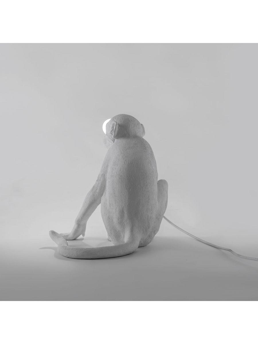 MONKEY SITTING lamp white - Eye on Design