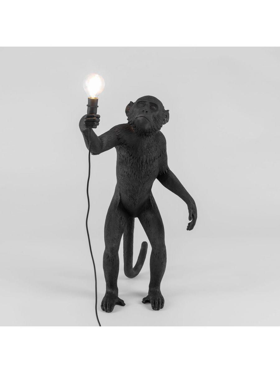 MONKEY STANDING lamp black - Eye on Design