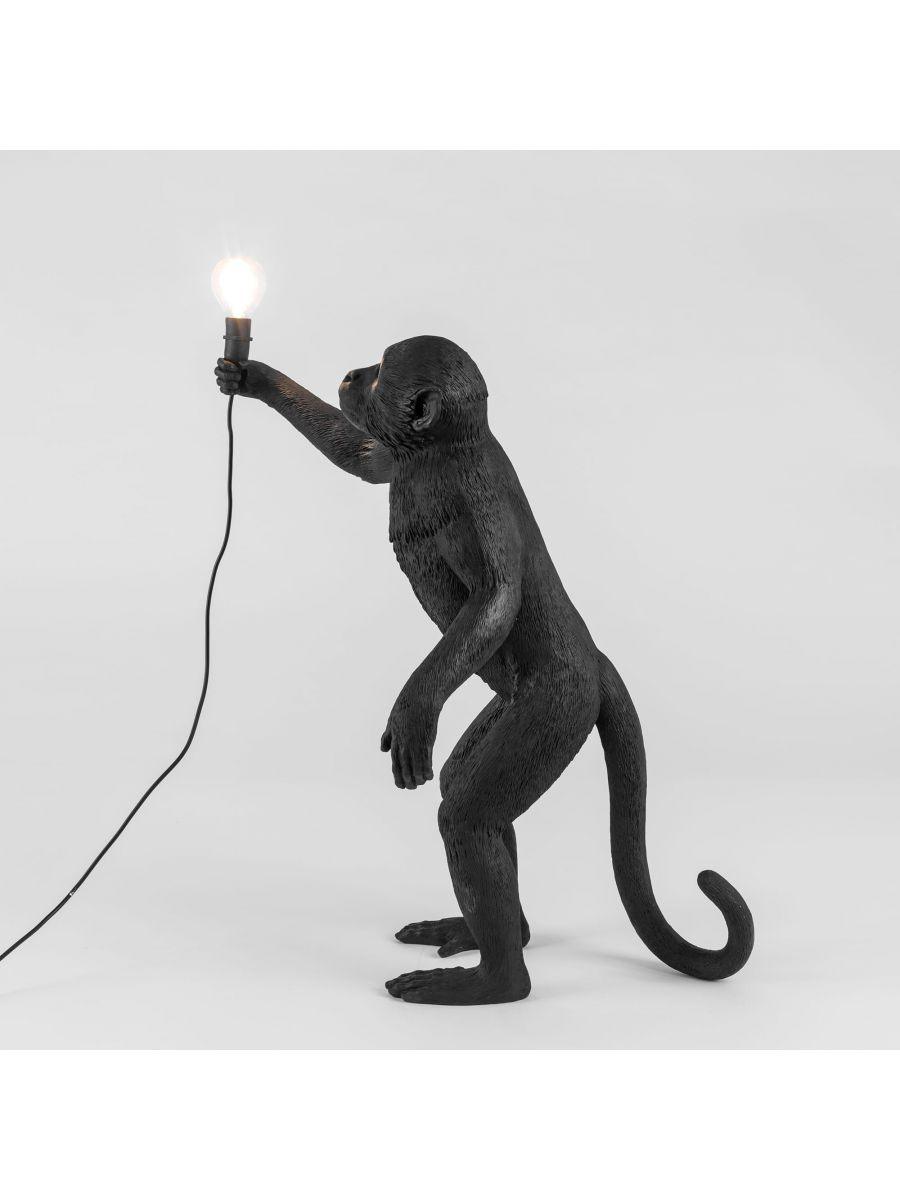 MONKEY STANDING lamp black - Eye on Design