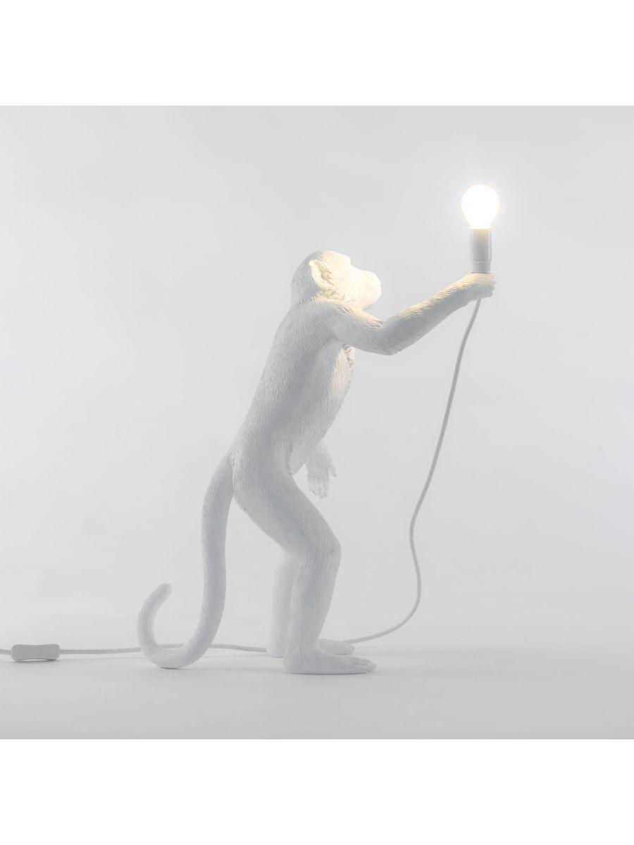 MONKEY STANDING lamp white - Eye on Design