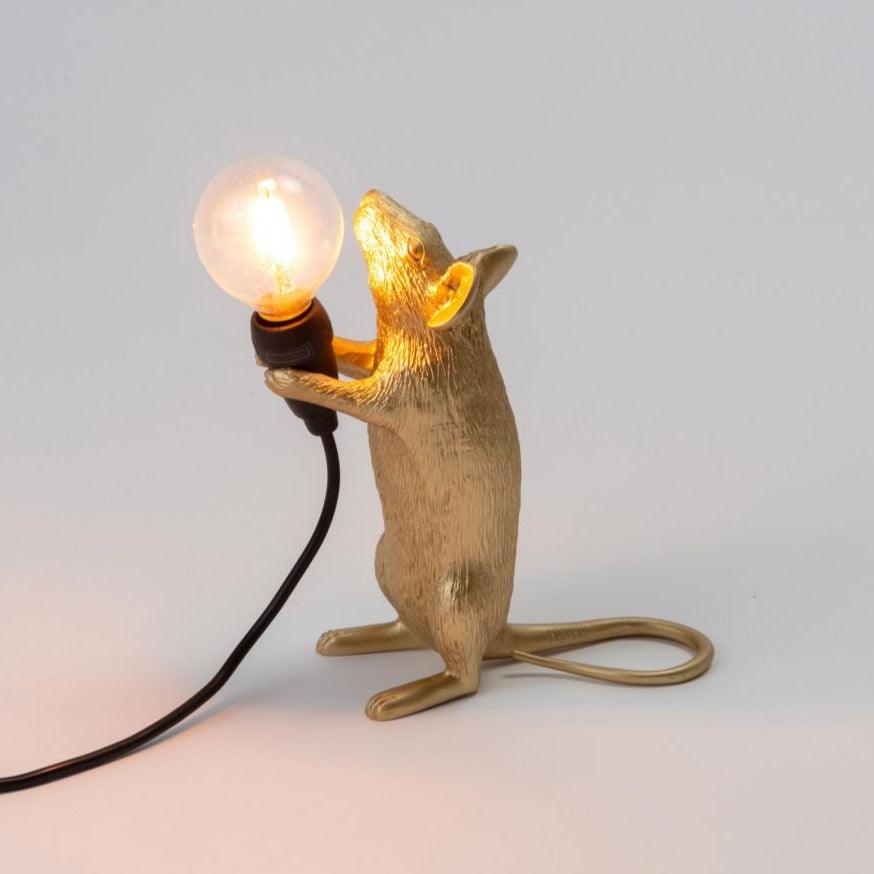 MOUSE STEP lamp gold - Eye on Design