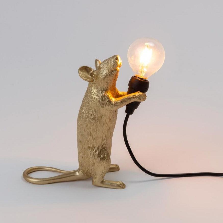 MOUSE STEP lamp gold - Eye on Design