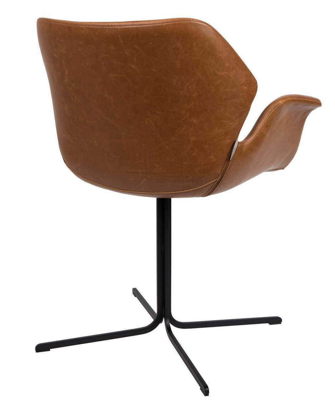 NIKKI armchair brown - Eye on Design