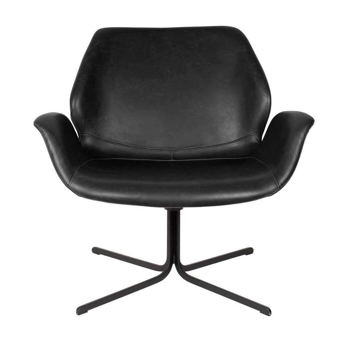 NIKKI lounge chair black - Eye on Design