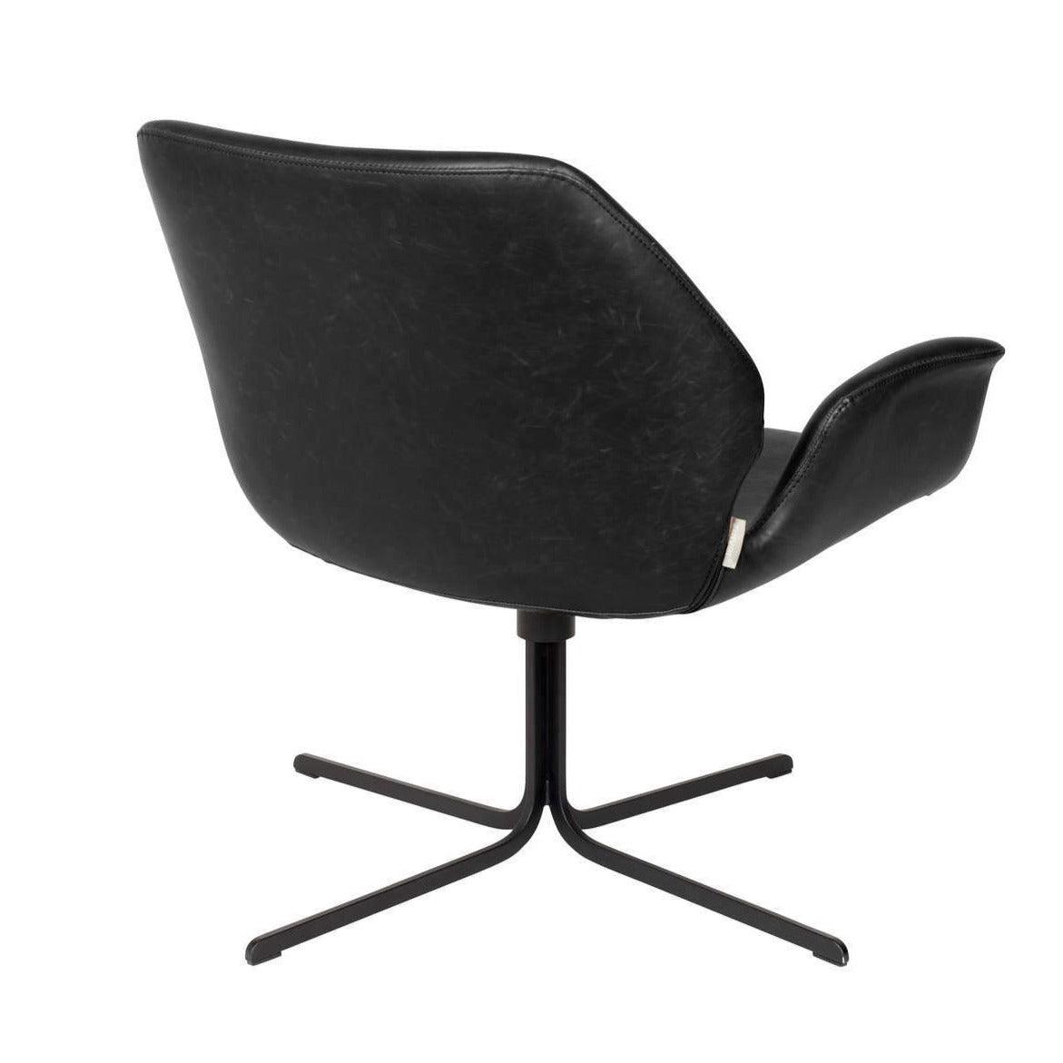 NIKKI lounge chair black - Eye on Design