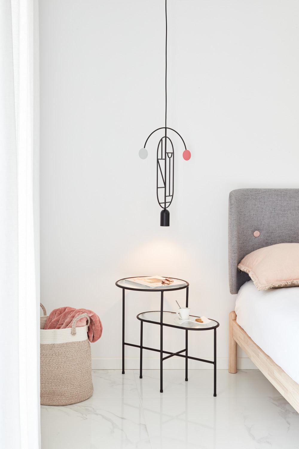 NIX side table black - Eye on Design