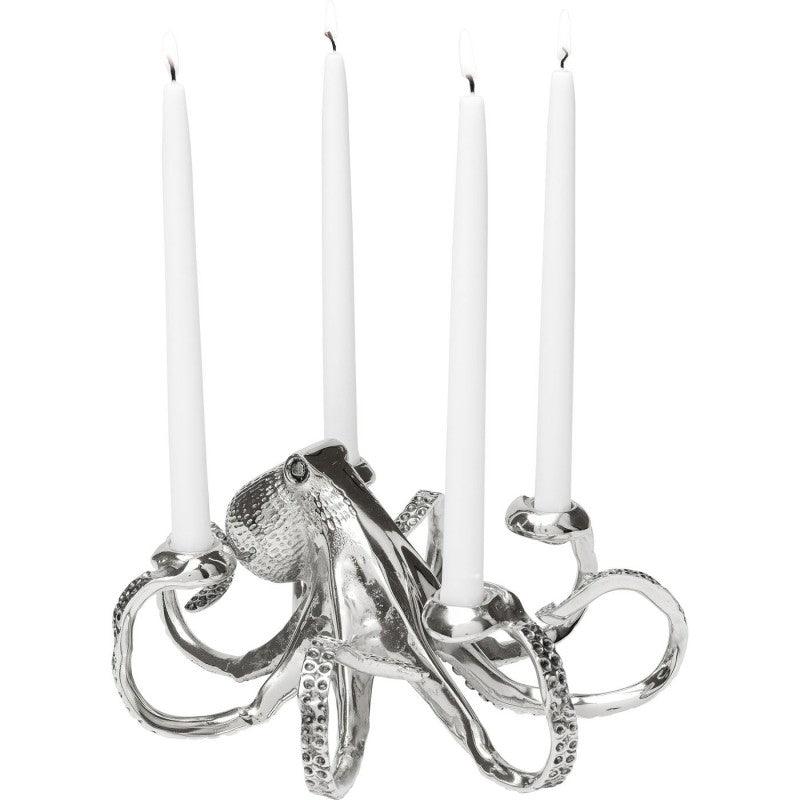 OCTOPUS candle holder silver - Eye on Design