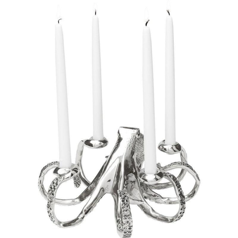 OCTOPUS candle holder silver - Eye on Design