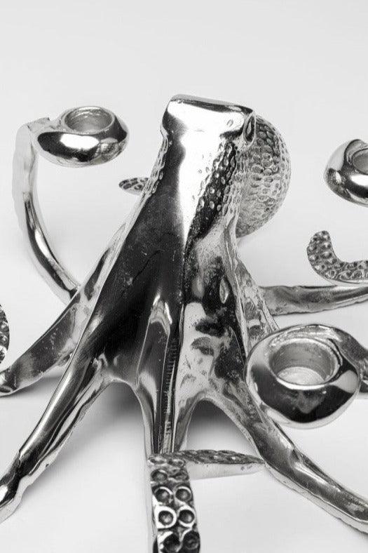 OCTOPUS candle holder silver - Eye on Design