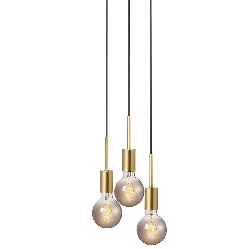 PACO TRIO pendant lamp gold - Eye on Design