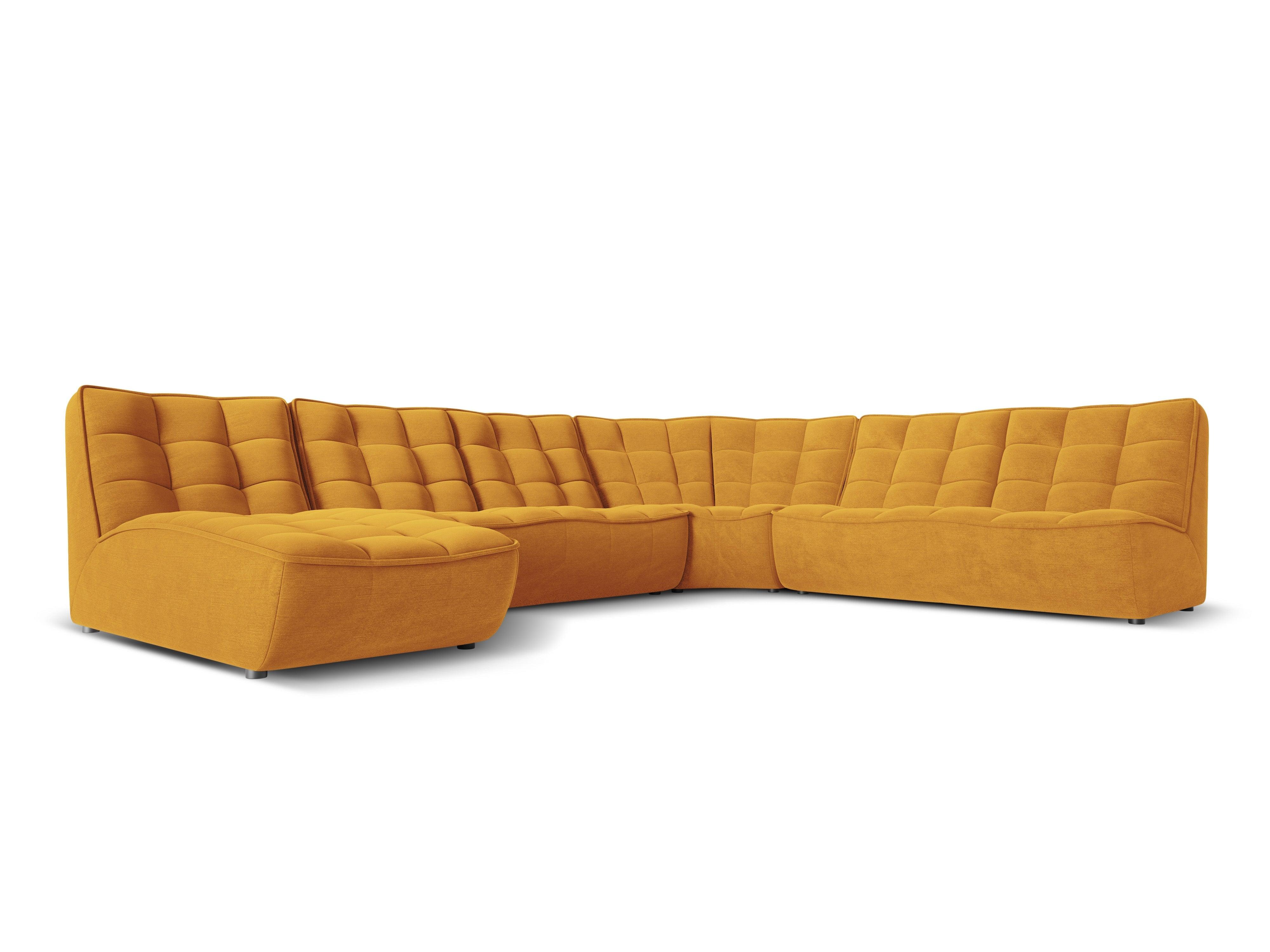 Modular Panoramic Right Corner Sofa, "Moni", 8 Seats, 367x284x91
Made in Europe, Maison Heritage, Eye on Design