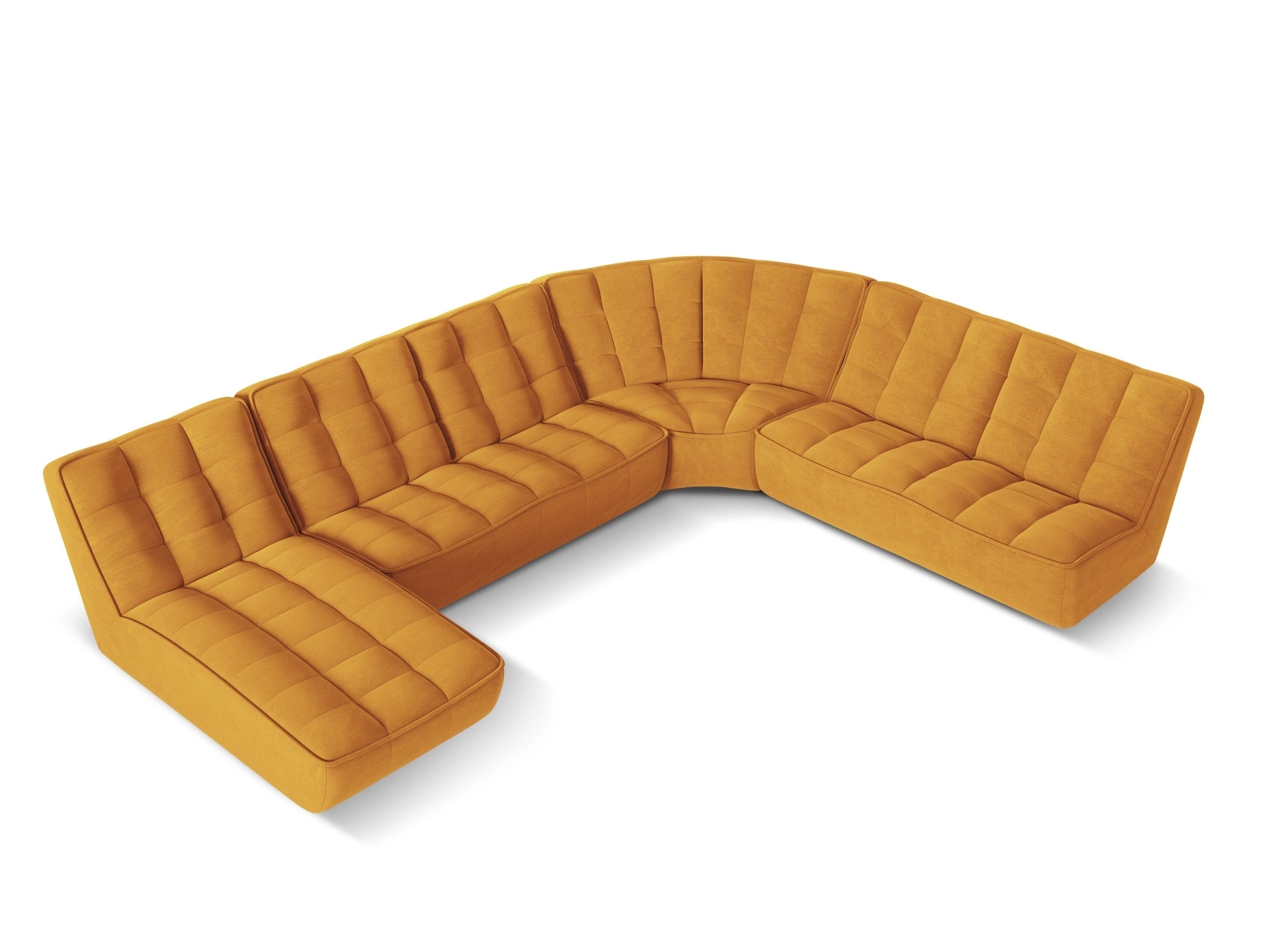 Modular Panoramic Right Corner Sofa, "Moni", 8 Seats, 367x284x91
Made in Europe, Maison Heritage, Eye on Design