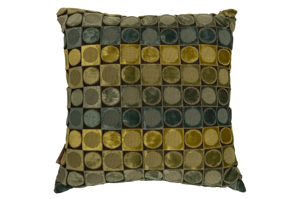 Pillow OTTAVA green/blue, Dutchbone, Eye on Design