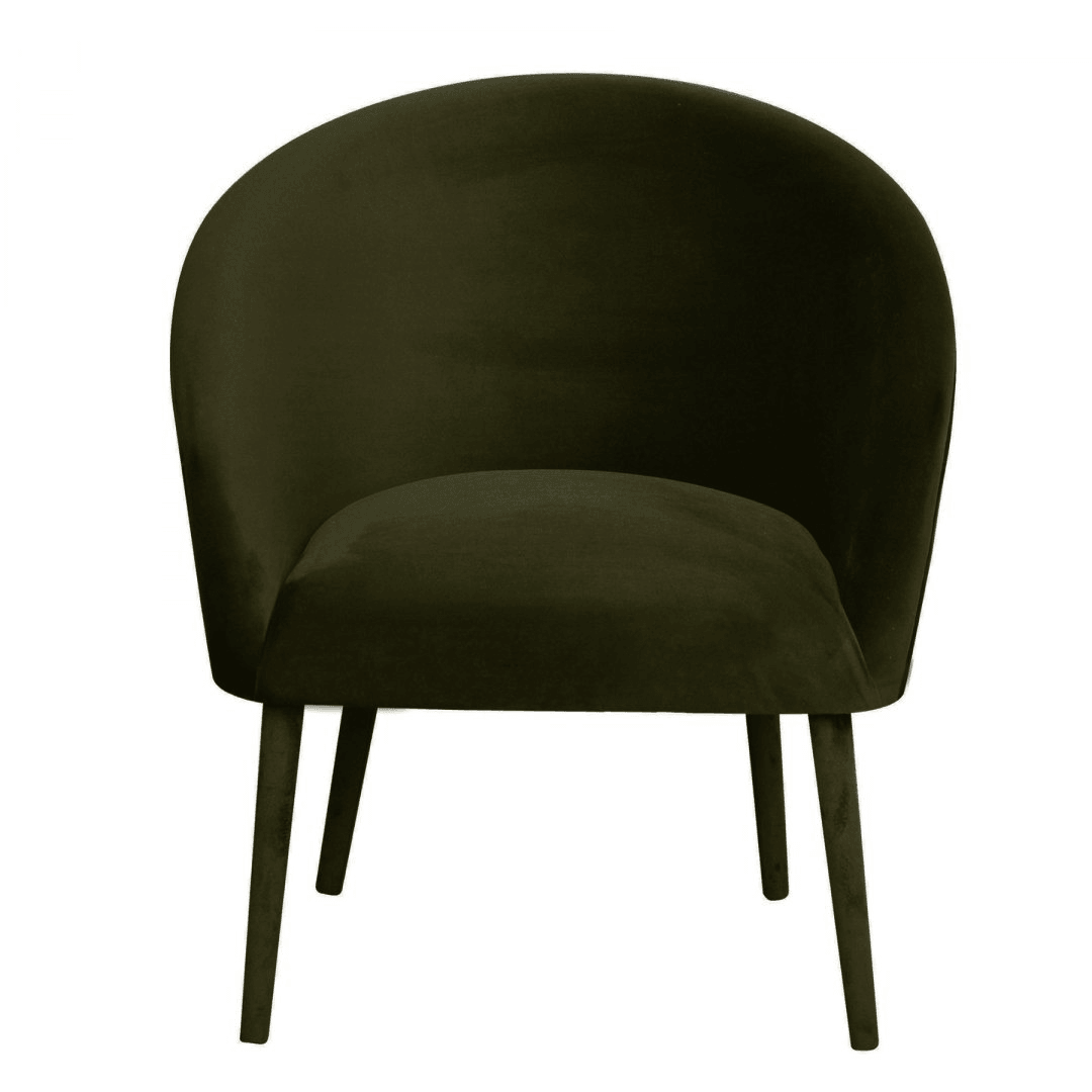 PLUM 2 armchair olive green, Happy Barok, Eye on Design