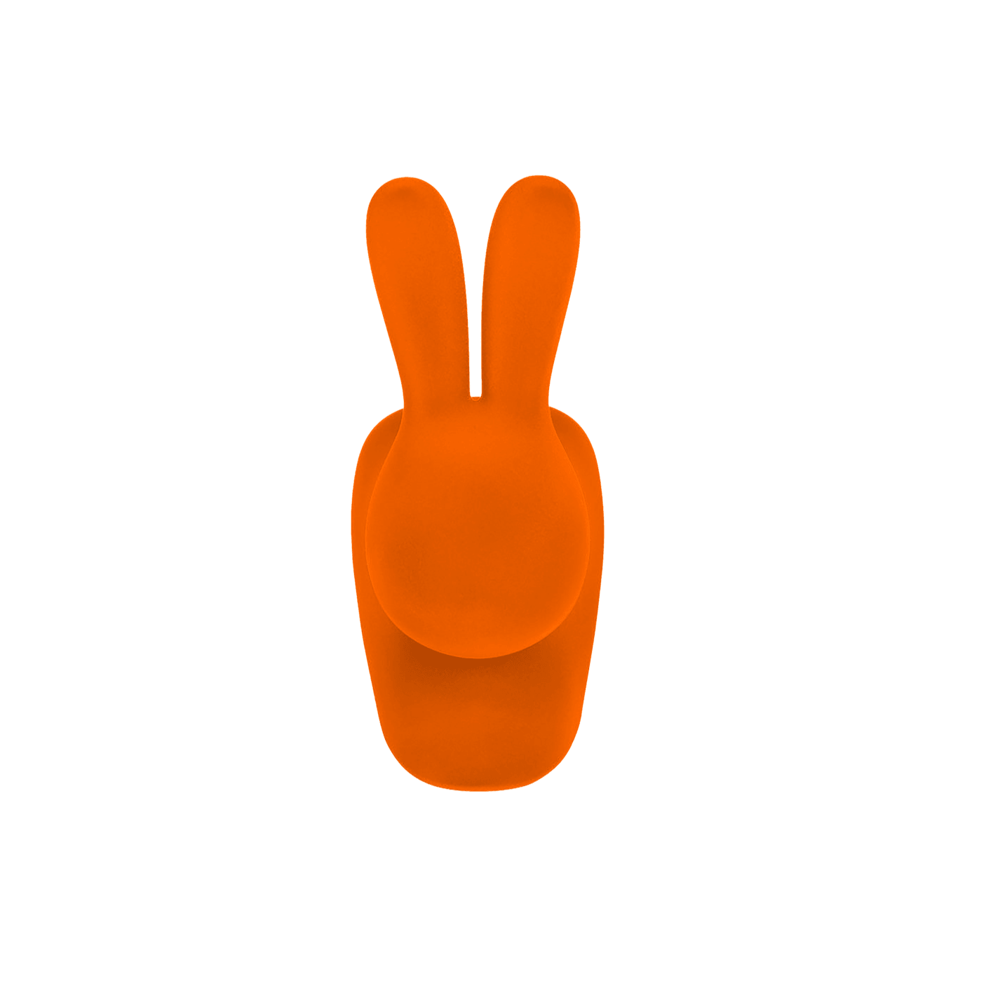 Podpórka do książek RABBIT VELVET pomarańczowy Qeeboo    Eye on Design