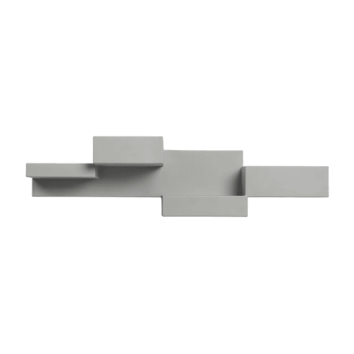 Półka na książki PRIMITIVE MINI szary Qeeboo    Eye on Design