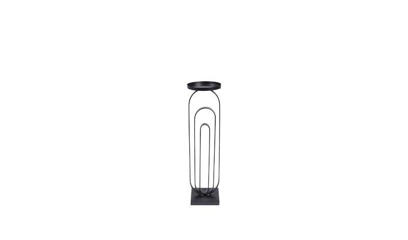 PROA M candle holder black - Eye on Design