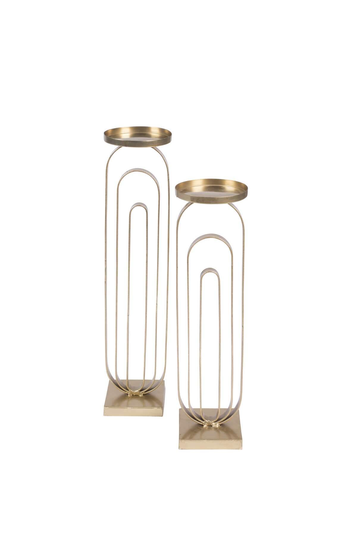 PROA M gold candle holder - Eye on Design