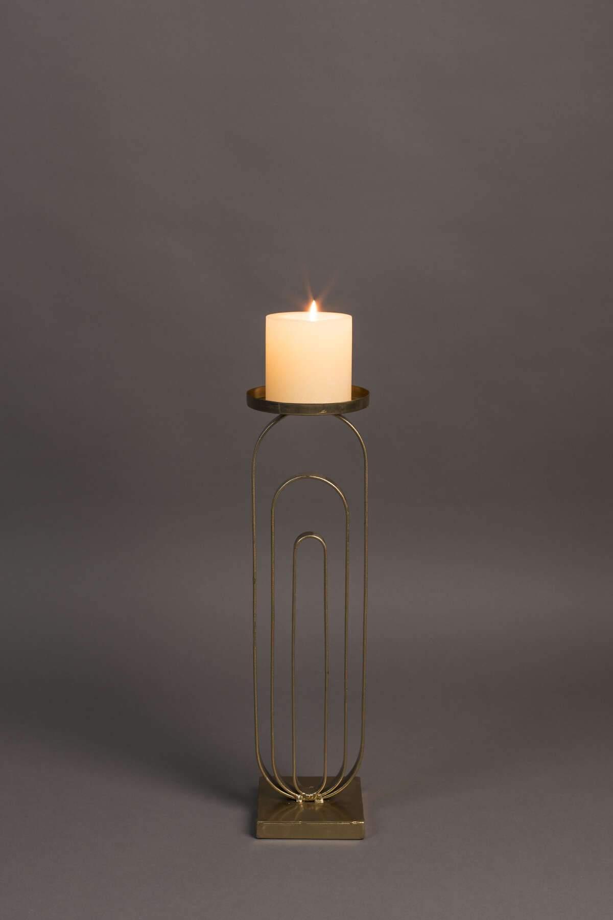 PROA M gold candle holder - Eye on Design