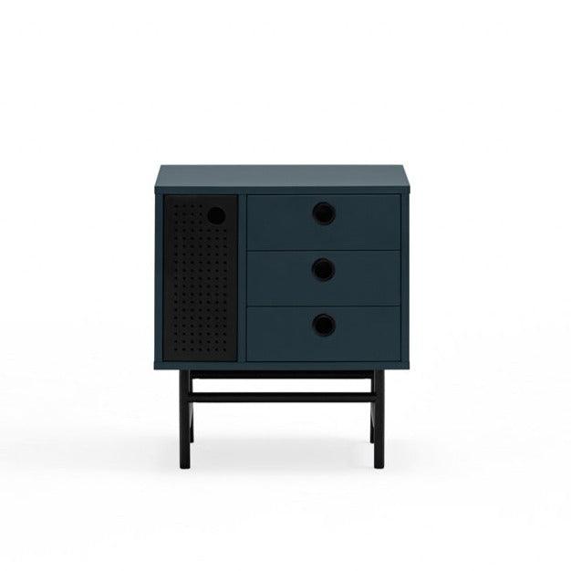 PUNTO bedside cabinet dark blue - Eye on Design