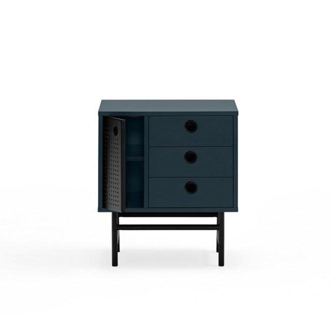 PUNTO bedside cabinet dark blue - Eye on Design