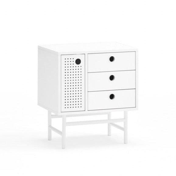 PUNTO bedside cabinet white - Eye on Design