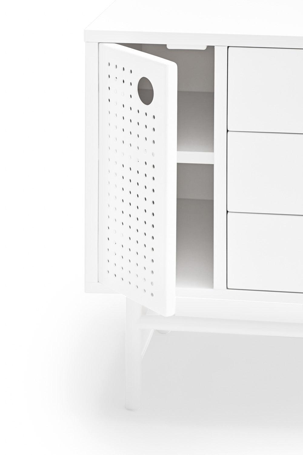 PUNTO bedside cabinet white - Eye on Design