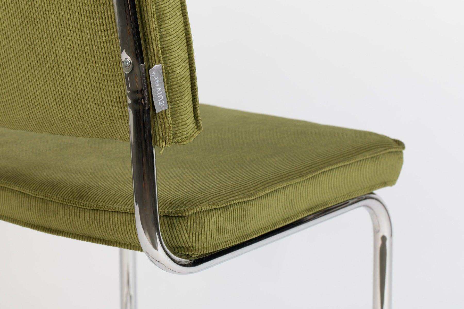 RIDGE RIB chair green - Eye on Design