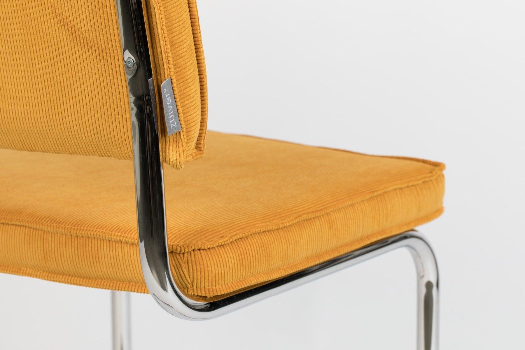 RIDGE RIB chair yellow - Eye on Design