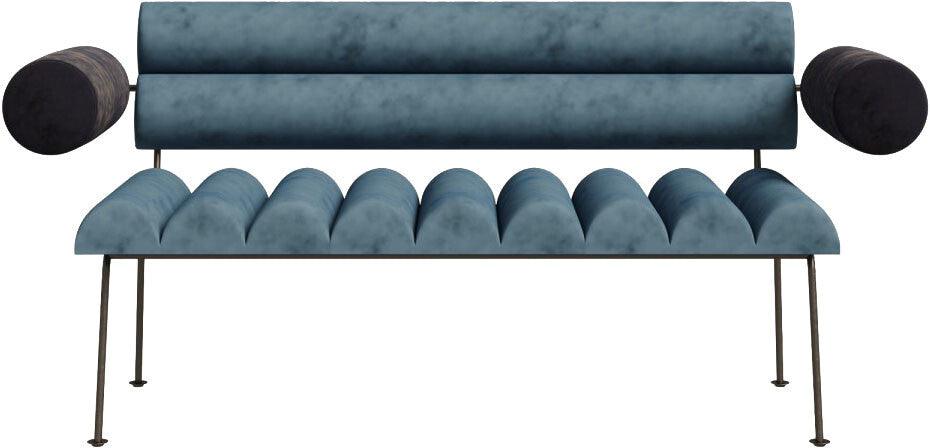 ROLL&ROLL bench blue - Eye on Design