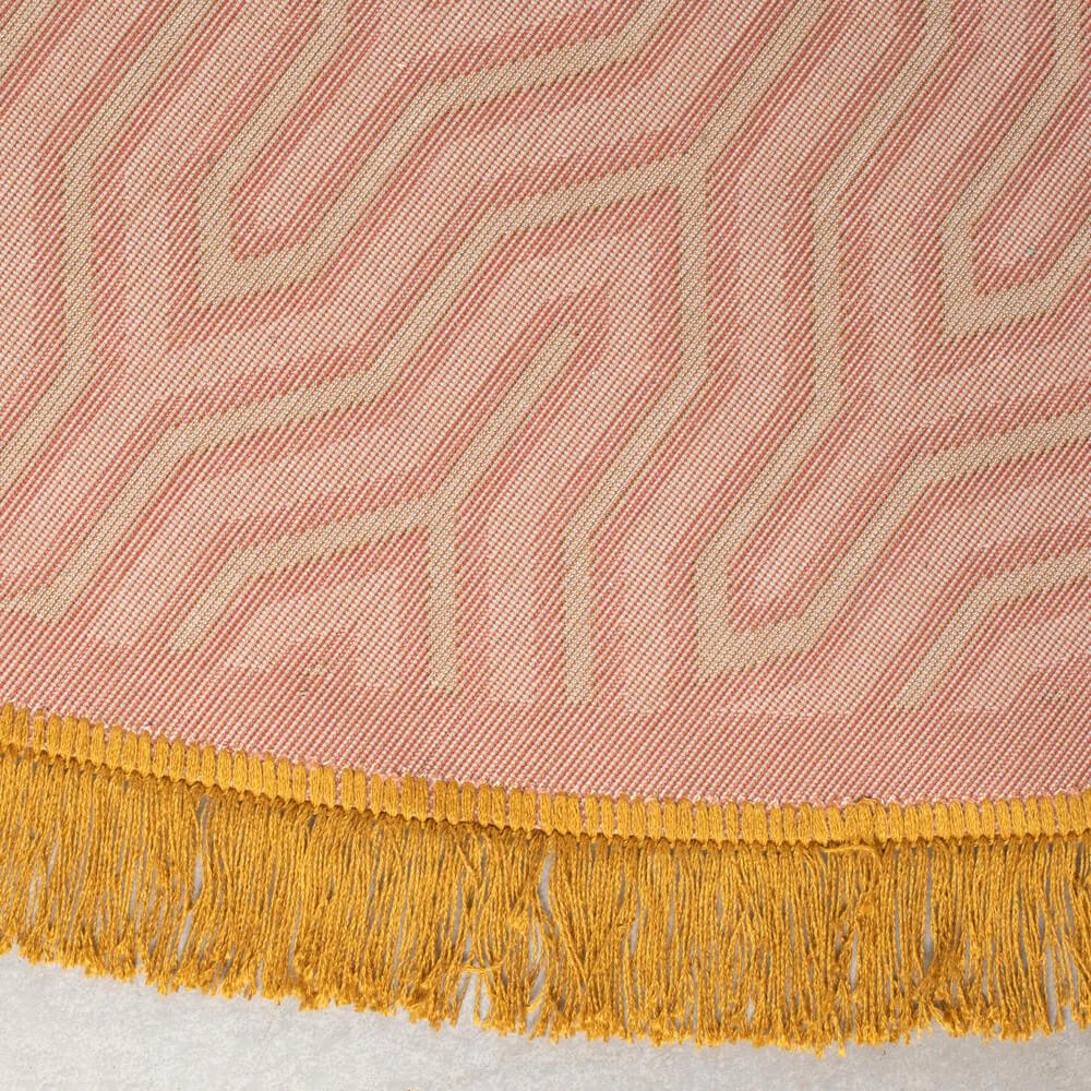 Round rug I FEEL SO SOFT pink, Bold Monkey, Eye on Design