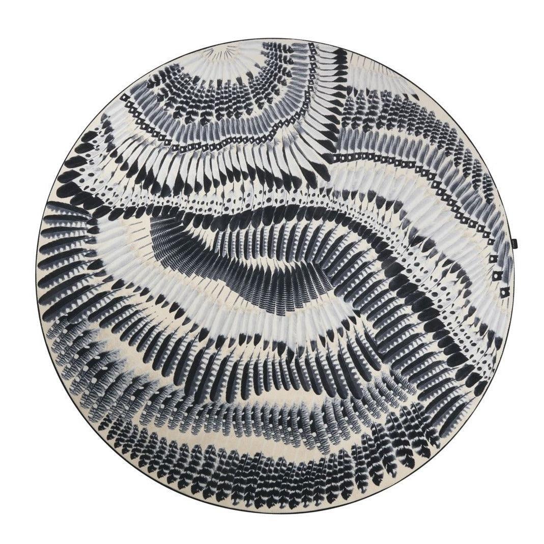 Round rug PRETE-MOI TA PLUME! - Eye on Design