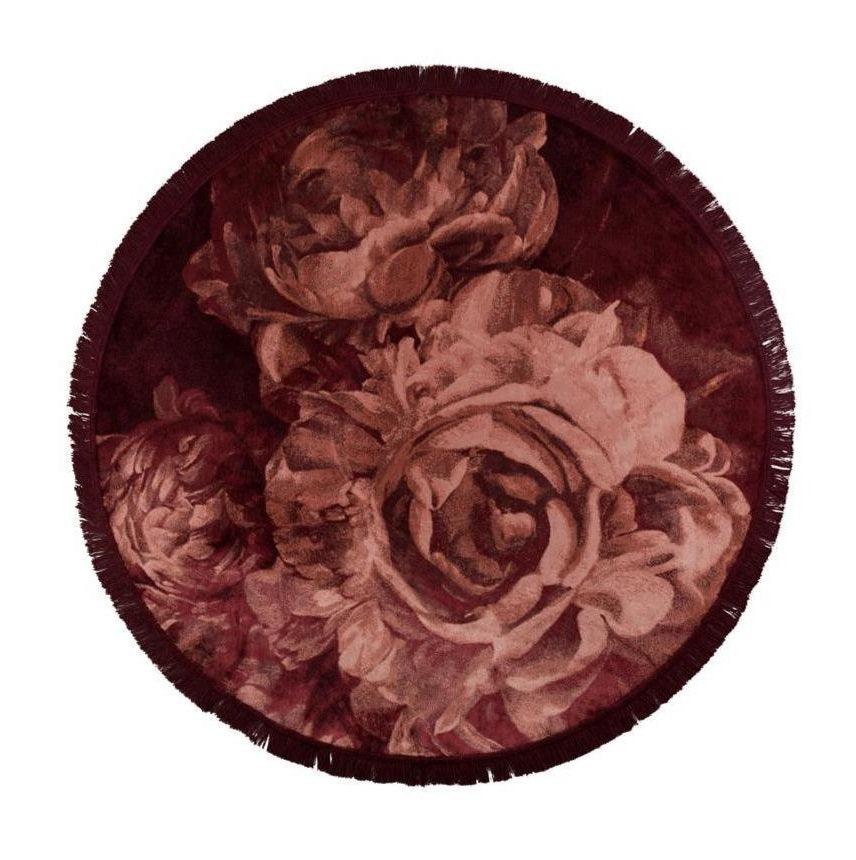 Round rug STITCHY ROSES, Bold Monkey, Eye on Design