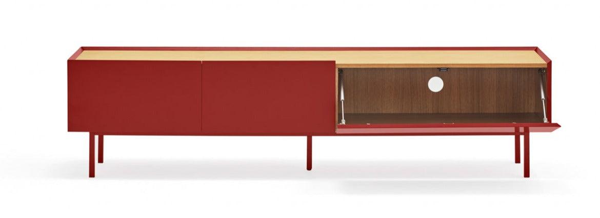 RTV cabinet ARISTA red - Eye on Design