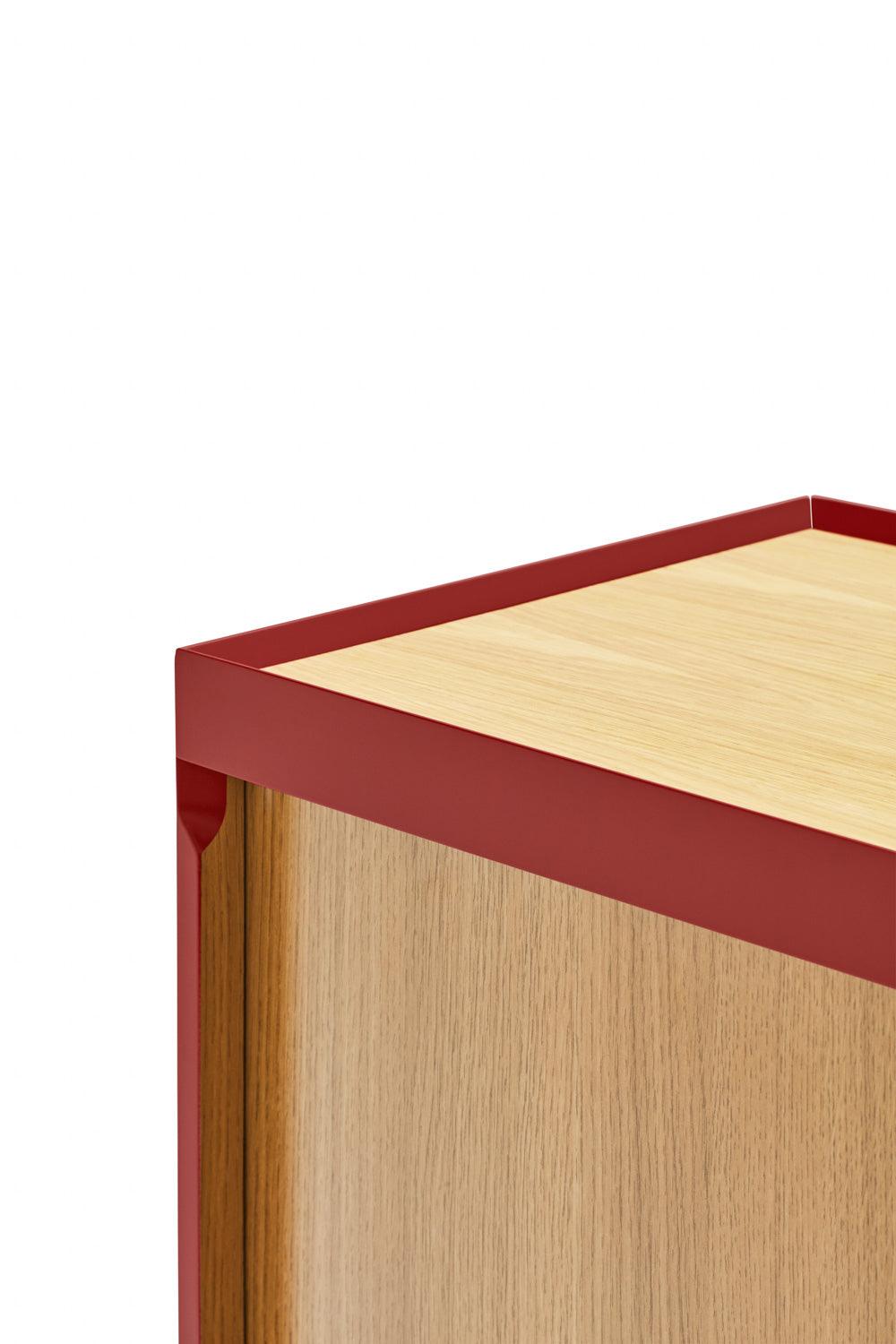 RTV cabinet ARISTA red - Eye on Design