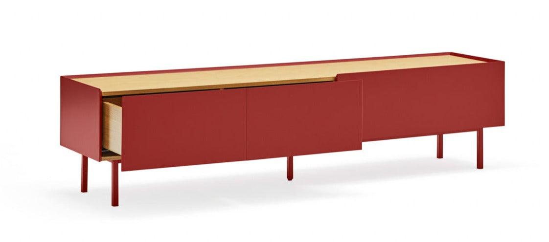 RTV cabinet ARISTA red - Eye on Design