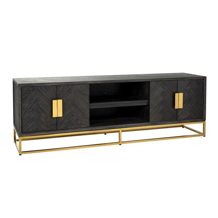 RTV cabinet BLACKBONE gold - Eye on Design