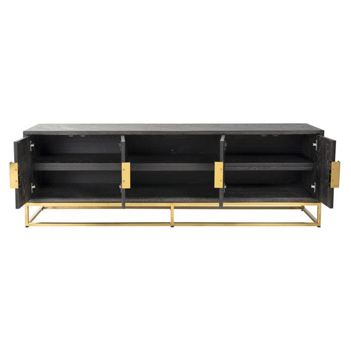 RTV cabinet BLACKBONE gold - Eye on Design